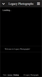 Mobile Screenshot of legacyphotographs.org